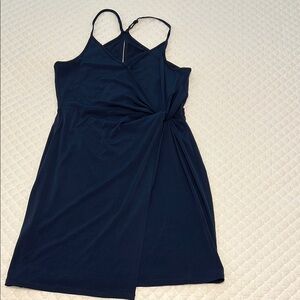 Elegant Navy Blue Dress
